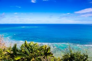 沖縄風景、海の写真